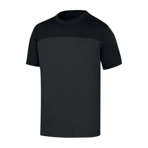 T-shirt de algodão GENOA2 Cinzento e Preto