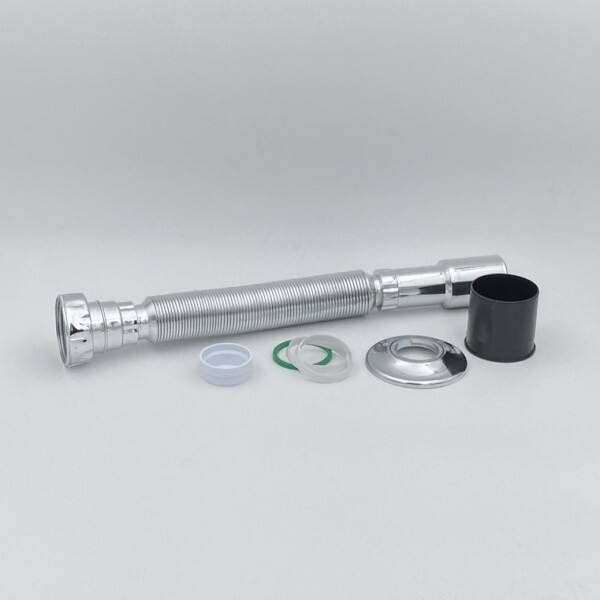 Tubo extensível 1 1/2″ x 40/50mm – 80cm Cromado - Image 2