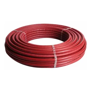 Tubo multicamada isolado vermelho 20×2,0mm (rolo 50m)
