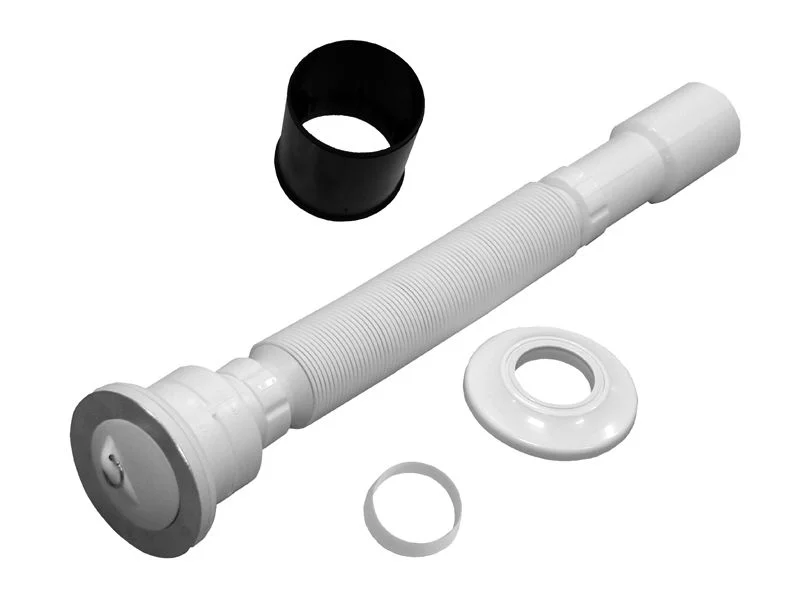 Válvula 63mm com tubo extensivel 32/40mm 80cm Branco - Image 2